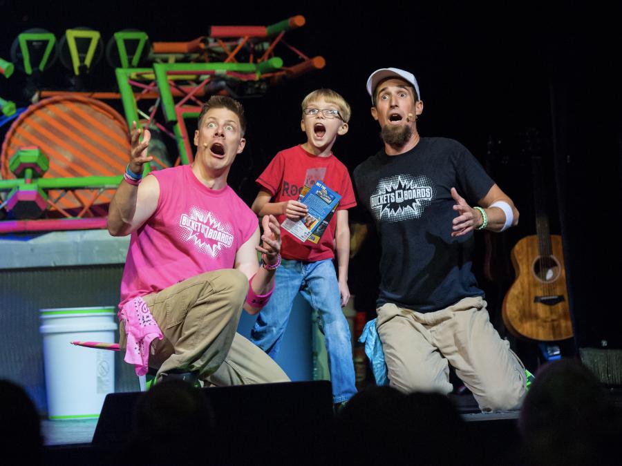 Buckets N Boards Comedy Percussion Show Explore Branson